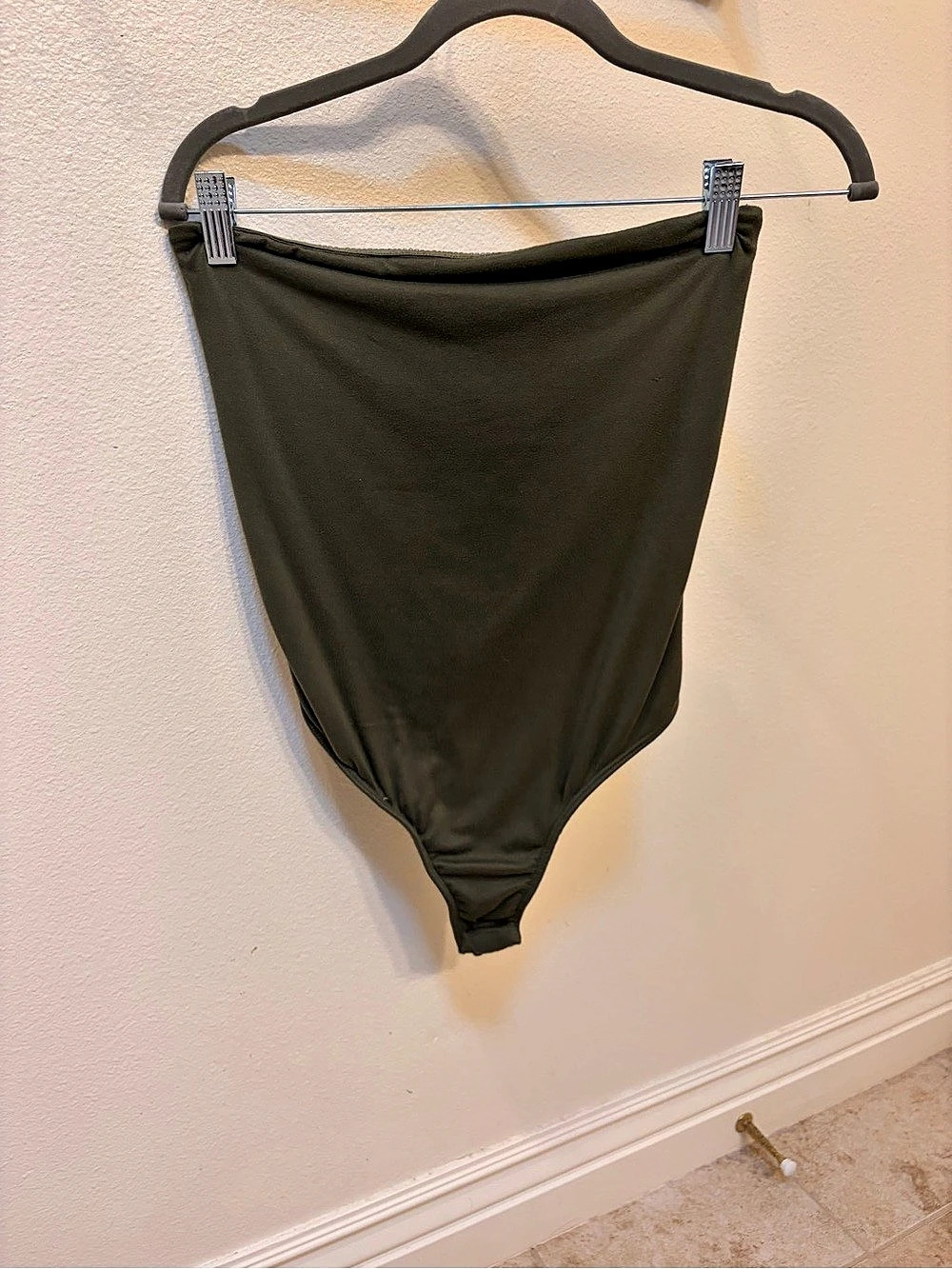 Olive One-Piece Swimsuit Like New